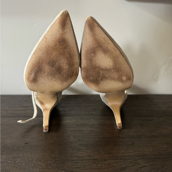 Zara suede cutout heels; size 37 - Picture 6 of 7